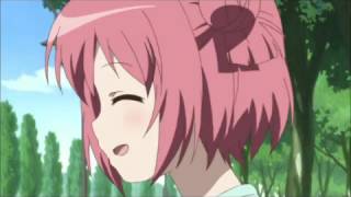 Yuru Yuri Season 2  Akarin Bird scared mirror [upl. by Amoritta]