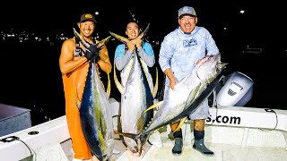 100 Pound TUNA GREEN STICK Fishing in Hawaii [upl. by Rosie]