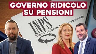 IL GOVERNO È RIDICOLO sulla RIFORMA delle PENSIONI ANALISI con CARLO STAGNARO [upl. by Polak150]