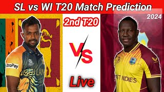 Sri Lanka vs West Indies toss Prediction  today toss prediction  2nd t20 Match 2024 [upl. by Trojan]