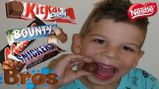 TOP 10 NESTLE CHOCOLAATJES PROEVEN [upl. by Eseret394]