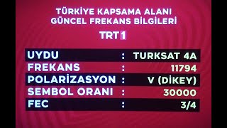 Euro 2024 niçin yeni frekans girmeliyim zaten tv de TRT 1 HD kayıtlı TRT 1 HD CI modül uyarısı📺 [upl. by Marguerita712]