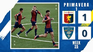 GENOA U19 10 LECCE U19  Campionato Primavera 1 20232024 Week 25  Highlights  09032024 [upl. by Ttessil]