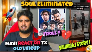 Mavi reply on Soul Eliminated 💔 Saumraj funny Banter 😂 GE Qualify 🔥Scout mavi old Tx 😲 Troll haters [upl. by Correna]