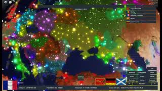 Forming the Franco British Union Part 5 Roblox Rise Of Nations [upl. by Derron]