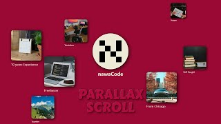 Parallax Scroll Animation using React Typescript FramerMotion and Tailwind [upl. by Aehsal]