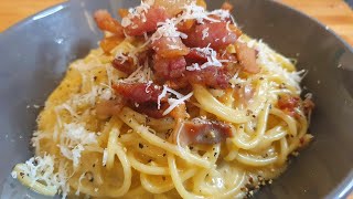 Authentic Carbonara [upl. by Lucho]