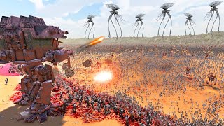 Space Marines amp Battle Titans vs 6000000 Tripods Predators amp Aliens  UEBS 2  Battle Simulator 2 [upl. by Clay]