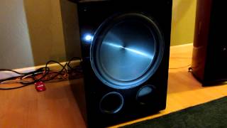 Rythmik FV15HP Direct Servo subwoofer 15quot ported audiophile sub [upl. by Trevar434]