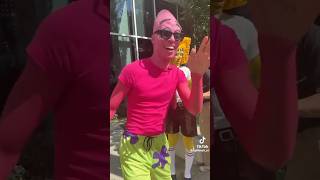 Larray amp Quen Blackwell Appear In Spill Sesh’s TikTok Dressed As Spongebob amp Patrick [upl. by Ailehs147]