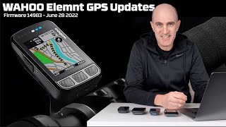 Wahoo ELEMNT GPS Updates New Maps  More Elevation Data  Radar Alert Position Firmware 14983 [upl. by Niwle427]