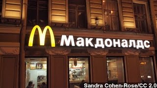 Russia Has Major Beef With McDonalds [upl. by Annaoy]