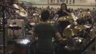 Glen Sobel  Drum Solo amp Clinic Sample from Woodstick 2012  Kirkland WA 111812 [upl. by Aihtela]