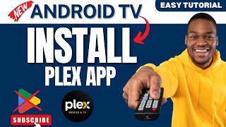 How to Install Plex App on Android TV 2024 Without Google Play Store [upl. by Kalfas]