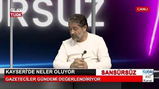 KAYSERİDE NELER OLUYOR GAZETECİLER GÜNDEMİ DEĞERLENDİRİYOR [upl. by Rialcnis]