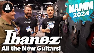 Ibanez  NAMM 2024 [upl. by Eceined51]