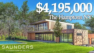 Inside a 42 Million East Hampton New York Home  Premium New Construction  Home Tour [upl. by Sukcirdor]