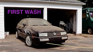 Rescue amp First Wash Parked 24 Years  1992 VW Corrado VR6 SLC Revival  P1 [upl. by George]