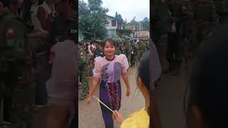 板瓦之戰後，克欽軍組織接收儀式pangwa KIA克欽軍 KachinMyanmar army [upl. by Emily]