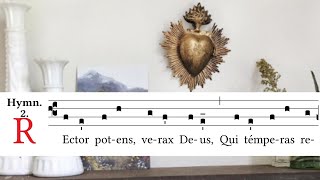 Rector potens Ordinary Sundays Sext Gregorian Chant [upl. by Carita]