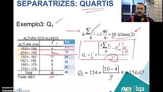 Estatística  Aula 5  Cálculo dos Quartis  Exemplos [upl. by Eimareg]