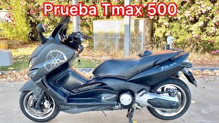 Prueba Yamaha Tmax 500 inyección [upl. by Saitam283]