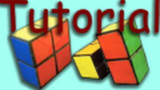 How to Make a 2x2x1 Rubiks Cube  Easy [upl. by Ithsav]