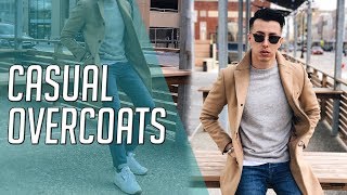 How To Wear an Overcoat Casually  Gents Lounge Lookbook 2019 [upl. by Ailama]