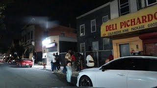 PATERSON NEW JERSEY HOODS AT NIGHT [upl. by Wandie]