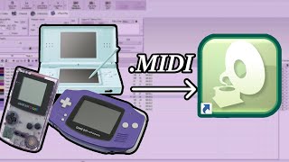 How to Extract Midi Files From Nintendo DS  GBA  GAMEBOY Games [upl. by Azeel445]