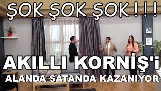 AKILLI KORNİŞ ile PERDE TAKIP ÇIKARMAYA DOYAMIYORSUNUZ [upl. by Wicks]