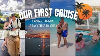 TRAVEL VLOG Our First Cruise Aruba Bonaire Curaçao  Carnival Horizon 2024 [upl. by Sulienroc]