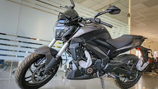 Bajaj Dominar 250 Matte Black Hindi  Detailed Walkaround [upl. by Anaitit]