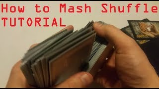 PERFECT Shuffling Every Time Mash Shuffling Tutorial for All Card Games Magic the Gathering [upl. by Decima]