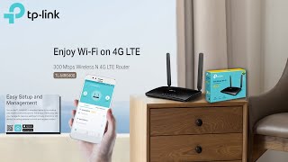 How to configure TPLink MR6400 LTE router and Unboxing [upl. by Kyla]