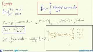 Integral de fourier  Ejemplo 1 HD [upl. by Kartis]