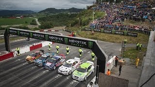 Highlights from Hell Norway Ken Block gets THIRD at his first FIA World RallyX Championship race [upl. by Suixela]