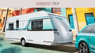 TABBERT PEP  Luxury Caravan with Fresh Design [upl. by Gretna]