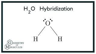 H2O Hybridization Check the full Video [upl. by Marx570]