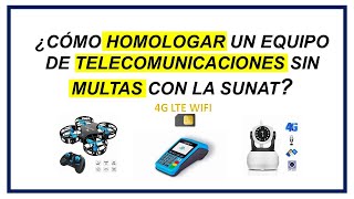 Importar Equipo de Telecomunicaciones Sin Multas con la SUNAT [upl. by Correna]