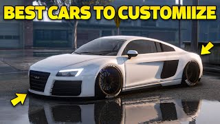 GTA 5 Online BEST CARS TO CUSTOMIZE IN GTA V Online RARE amp SECRET CARS amp CUSTOMIZATION [upl. by Mignonne414]