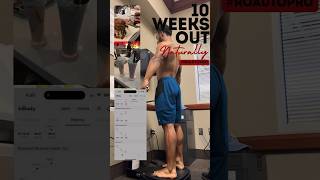 Bodybuilding Update 10 Weeks Out Cheat Meal and InBody Scale Results [upl. by Wivinah]