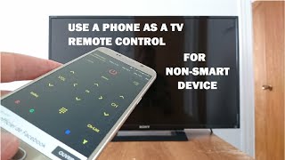 Use phone as a universal remote control without internet [upl. by Esilehc694]