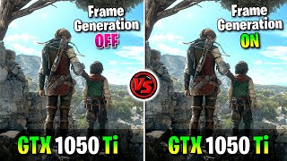 ✅ GTX 1050 Ti ✅ TEST en 12 JUEGOS 🔴 FSR 30 MOD  FRAME GENERATION 🔴 [upl. by Ilojne430]