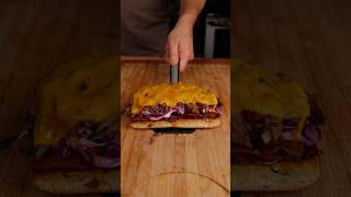 Brisket Melt Sandwich recipe cooking shorts [upl. by Rattray]