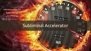 Subliminal accelerator HypnoDaddy [upl. by Eaner]