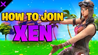 Xens Official 2021 Recruitment Challenge How to Join a Fortnite Team XenRC Xen21 [upl. by Acinet309]