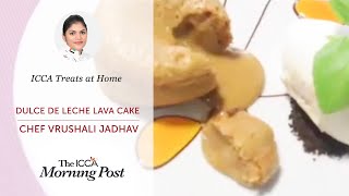 Dulce de leche Lava Cake  ICCA Dubai [upl. by Swarts]