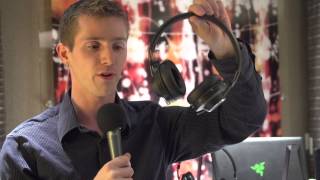 Razer Adaro Headphones amp Nabu Smart Band  CES 2014 [upl. by Enutrof]