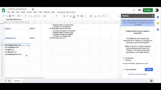 MadKudu for Google Sheets  Demo [upl. by Romelda]